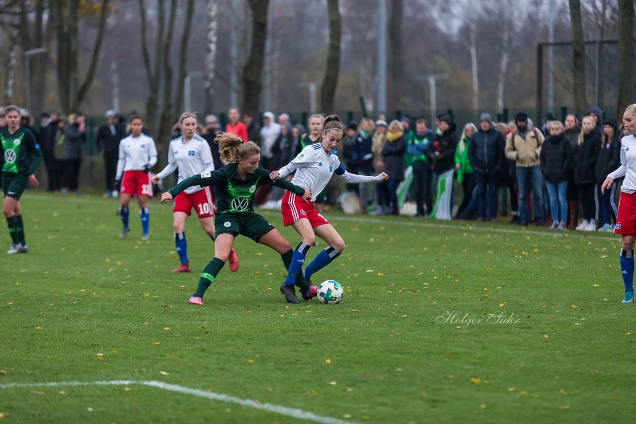 Bild 242 - B-Juniorinnen HSV - VfL Wolfsburg : Ergebnis: 2:1